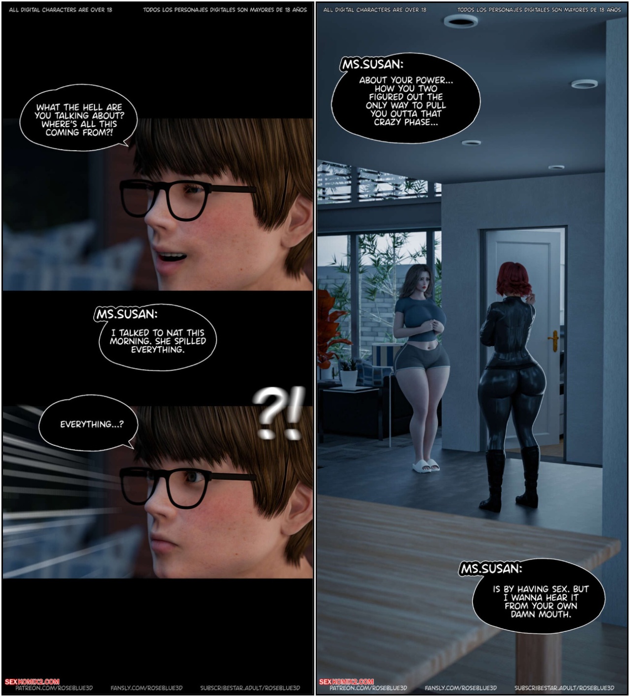 My Neighbor's Widow Part 49 Porn Comics english 06