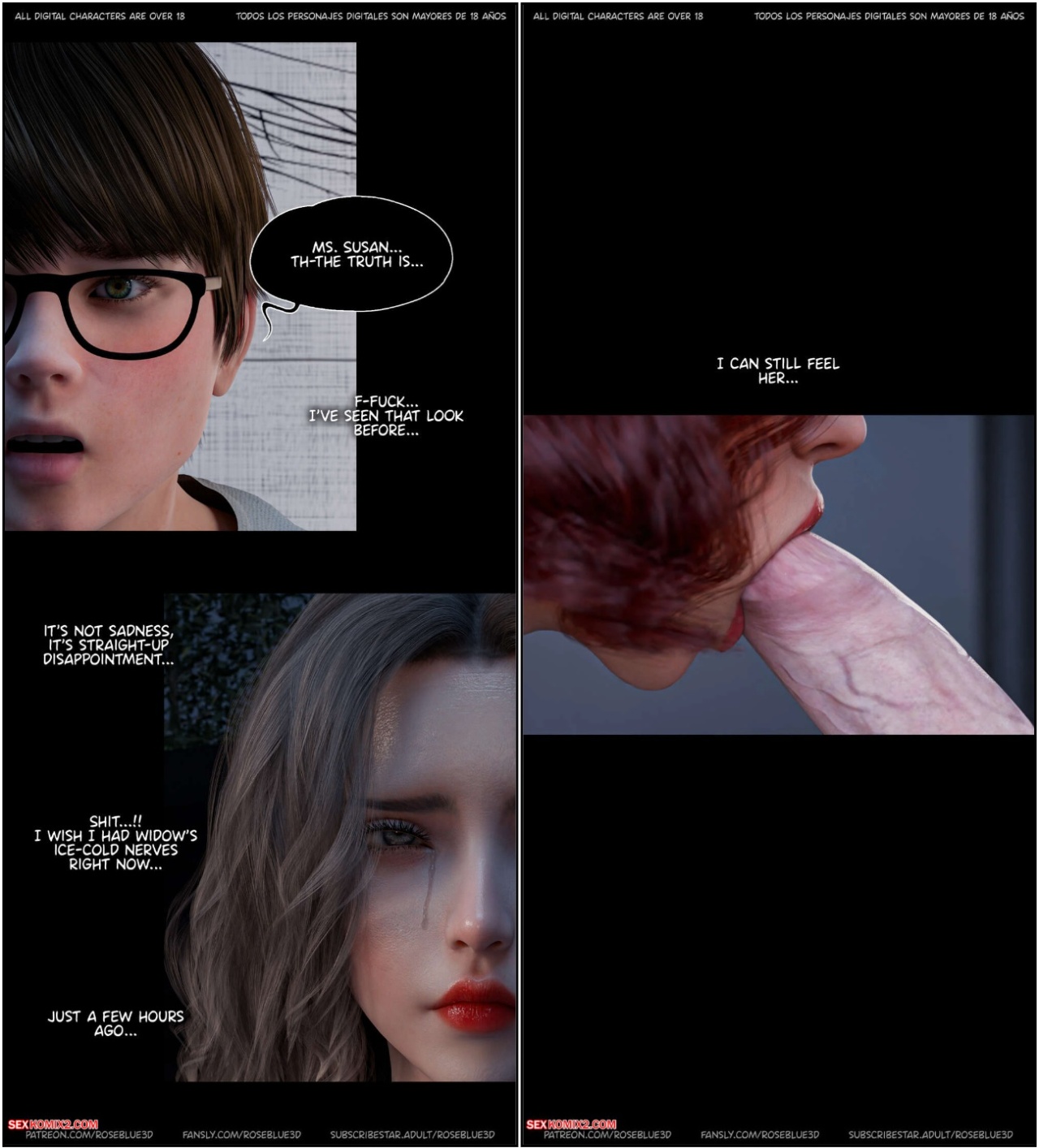 My Neighbor's Widow Part 49 Porn Comics english 17