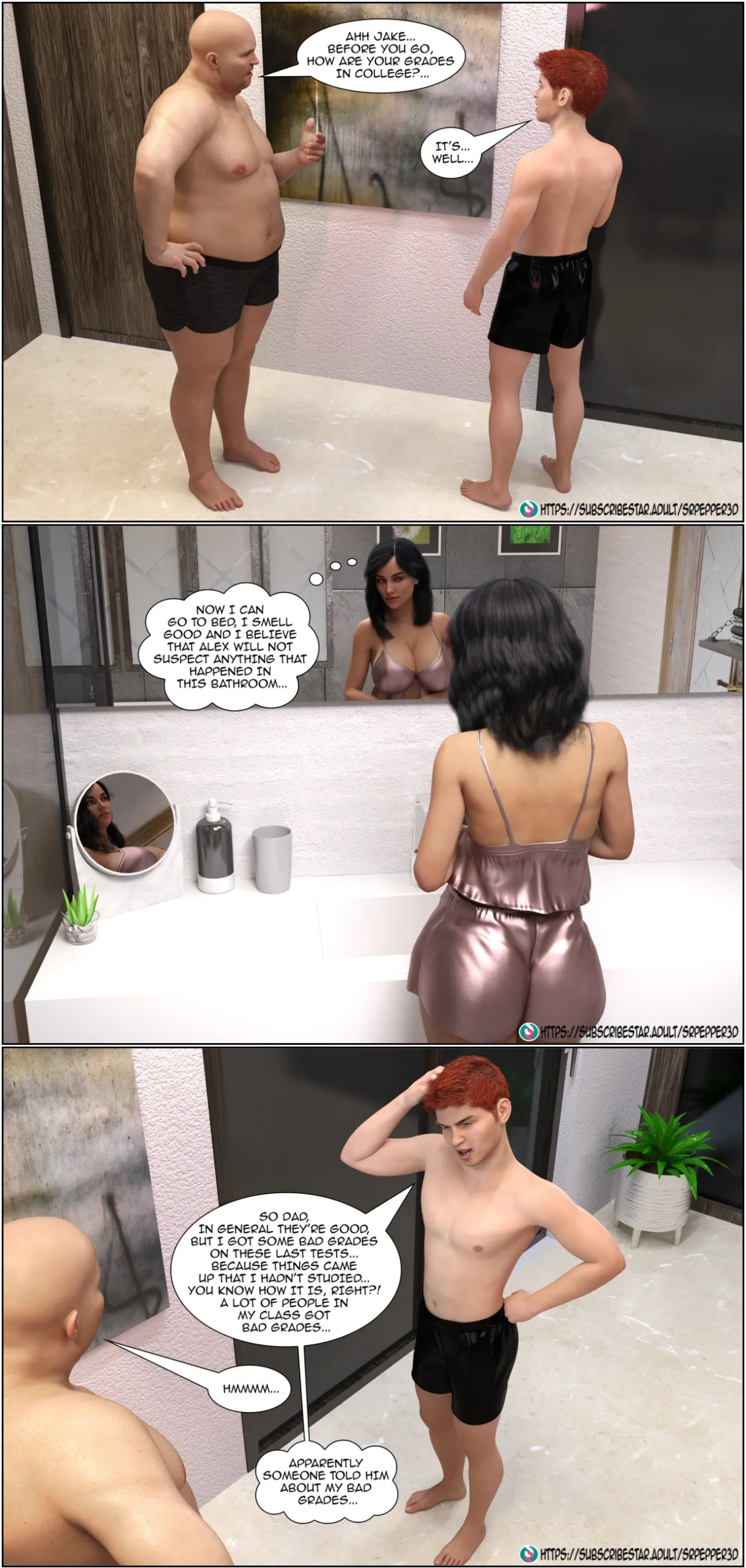 My Teacher Is My StepMom Part 2 Porn Comics english 03