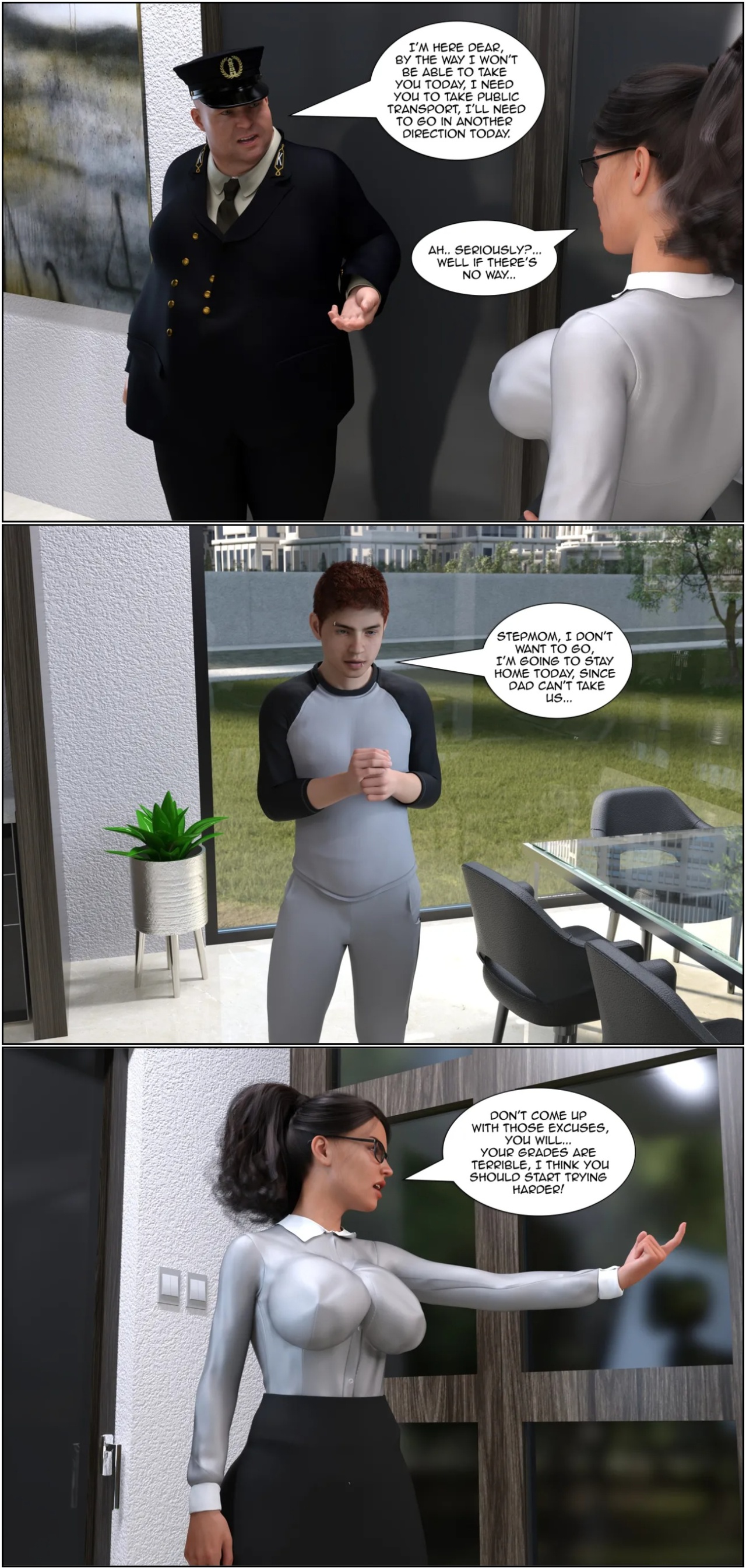 My Teacher Is My StepMom Porn Comics english 16