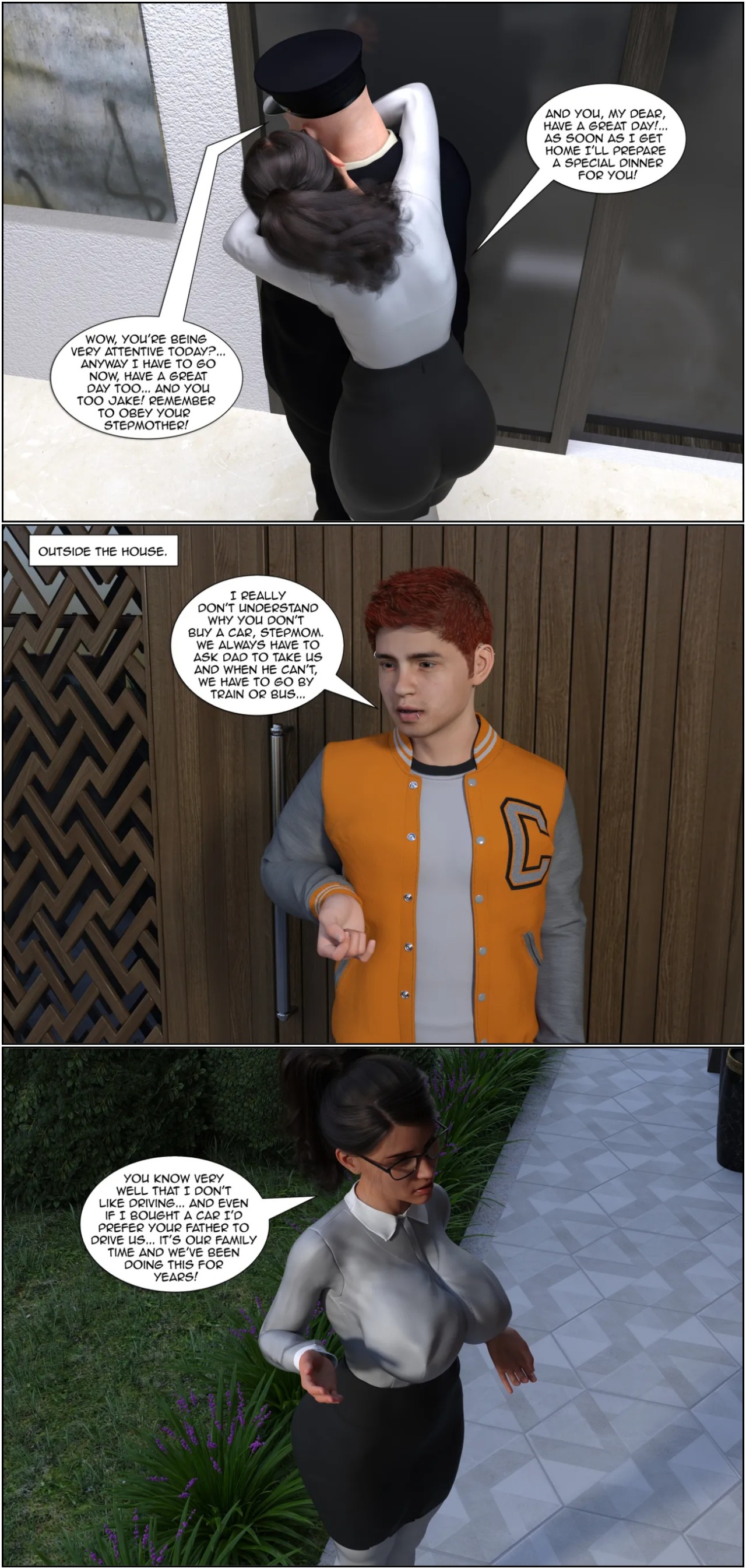 My Teacher Is My StepMom Porn Comics english 17