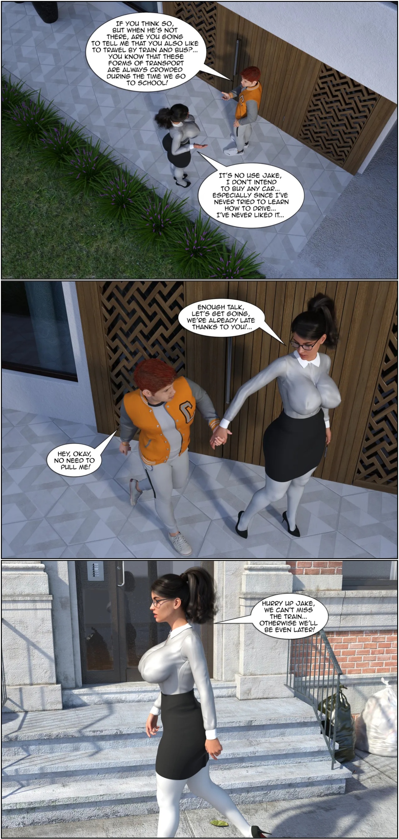 My Teacher Is My StepMom Porn Comics english 18