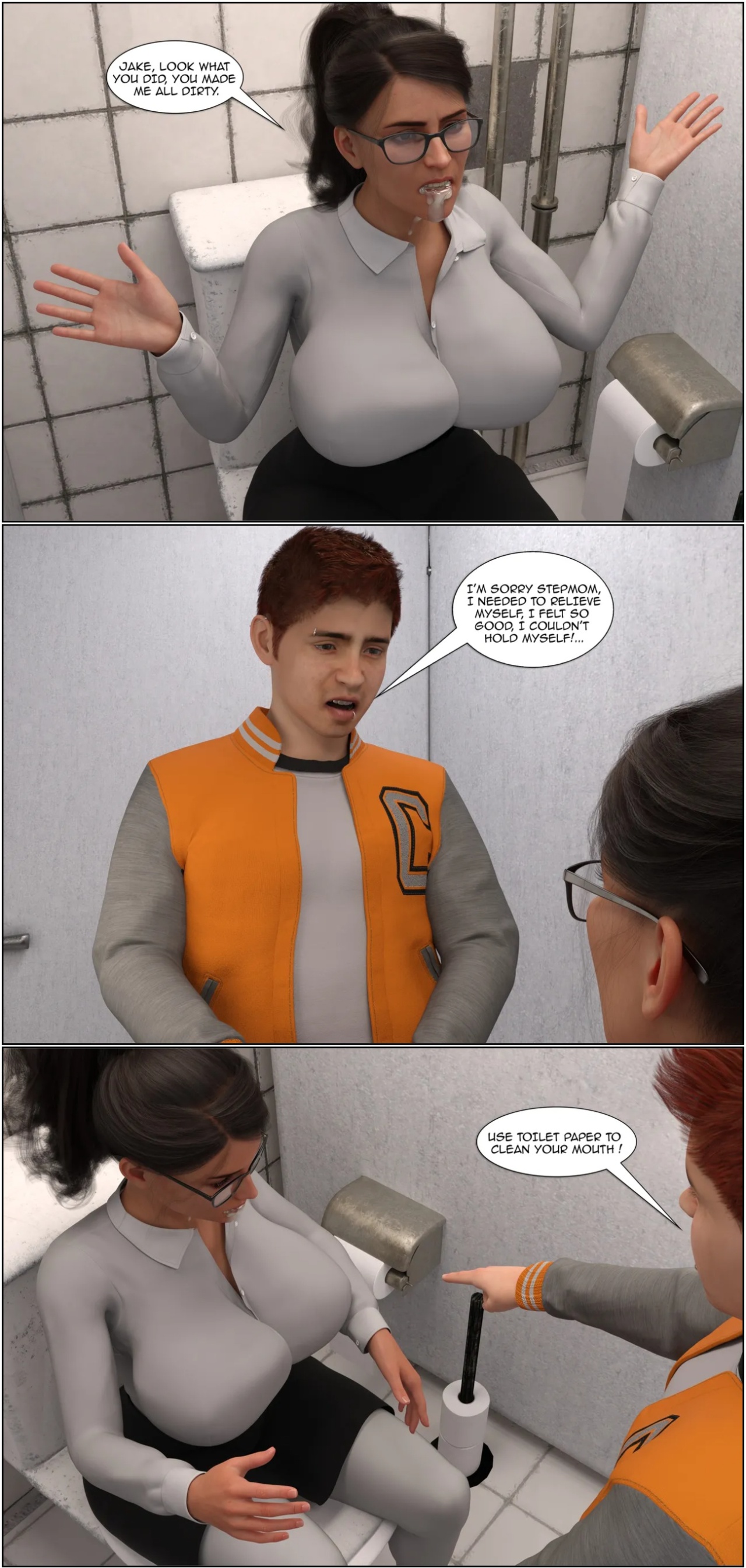 My Teacher Is My StepMom Porn Comics english 40