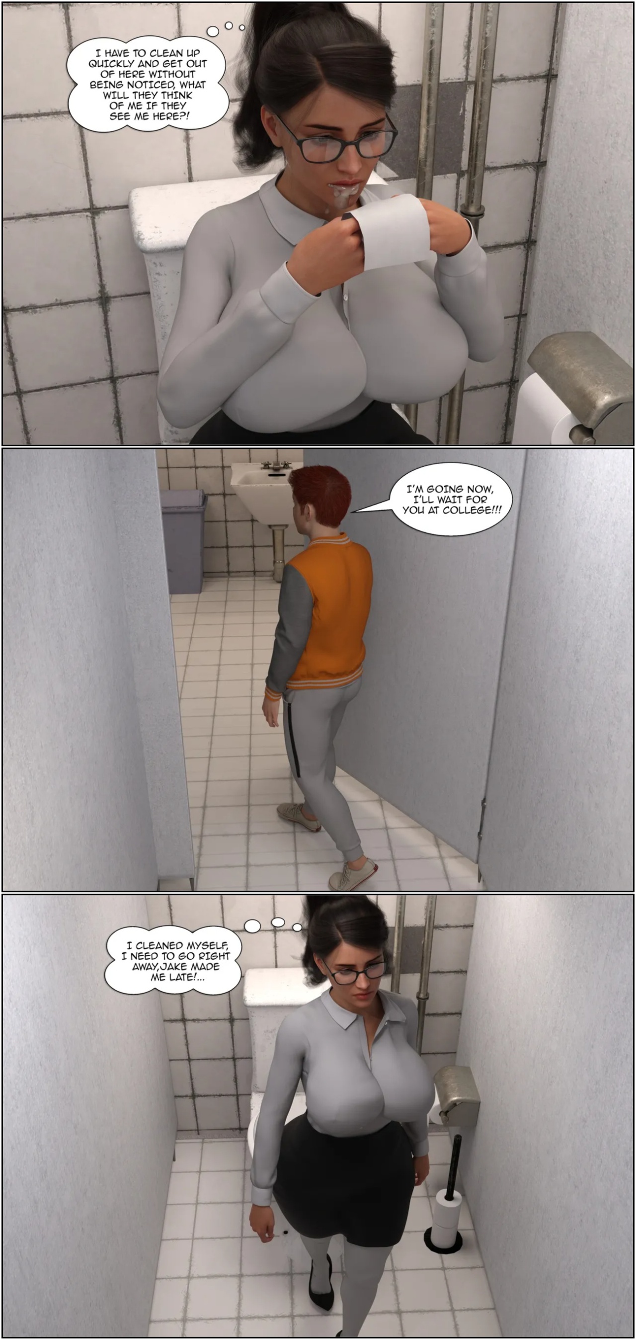 My Teacher Is My StepMom Porn Comics english 42