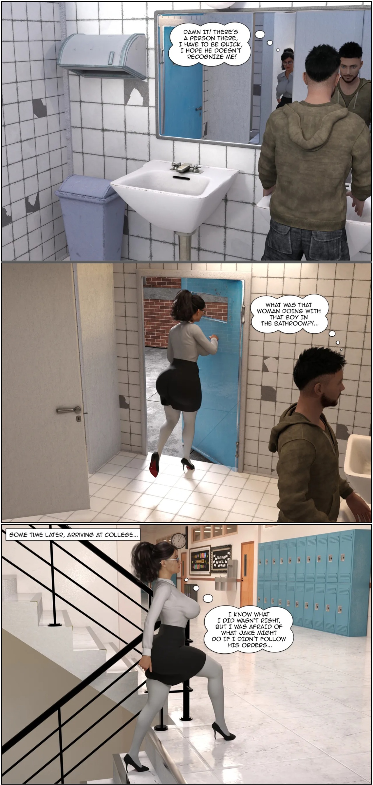 My Teacher Is My StepMom Porn Comics english 43