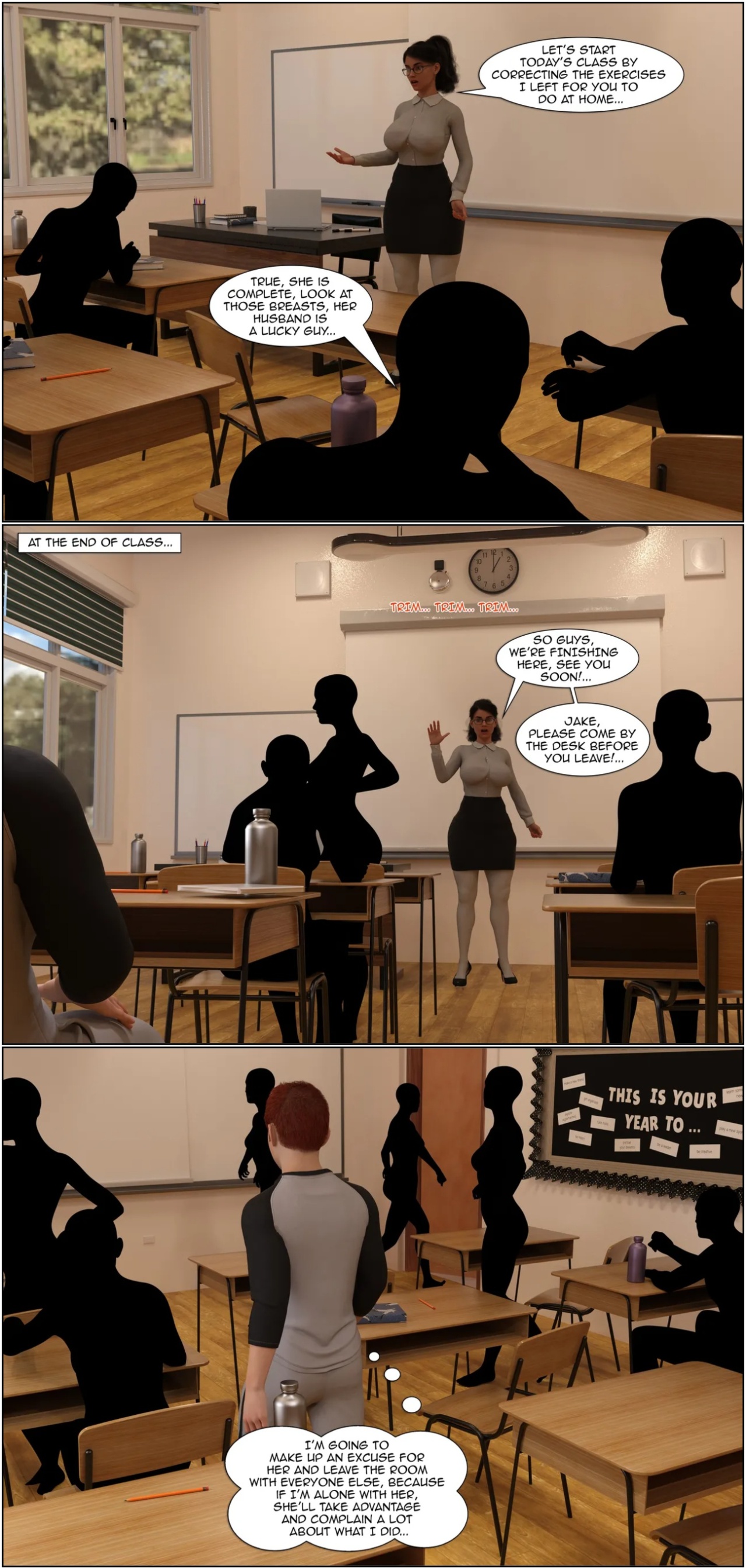 My Teacher Is My StepMom Porn Comics english 48