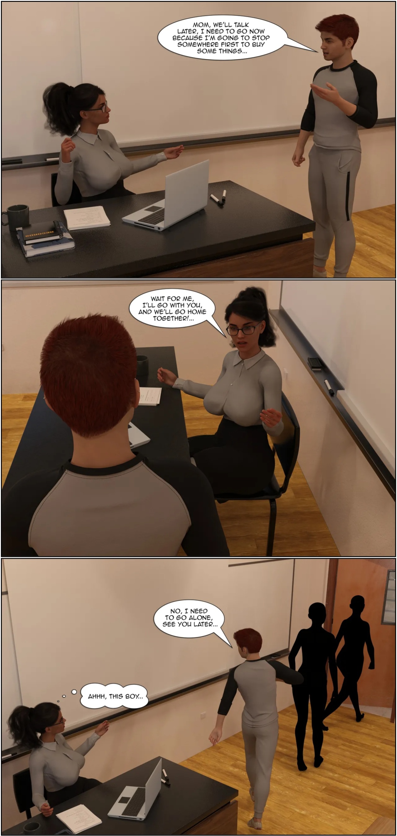 My Teacher Is My StepMom Porn Comics english 49