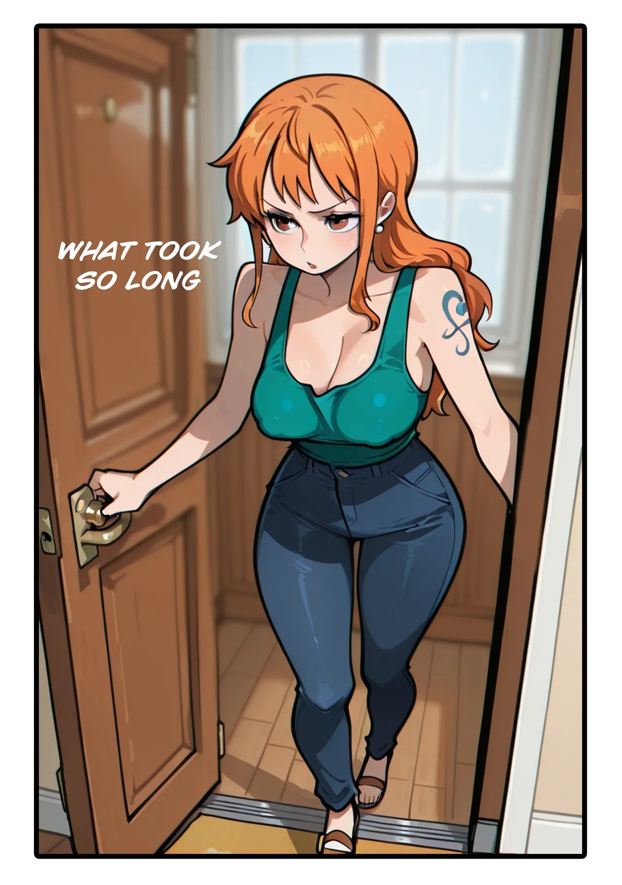 Nami's Impatience Porn Comics english 02