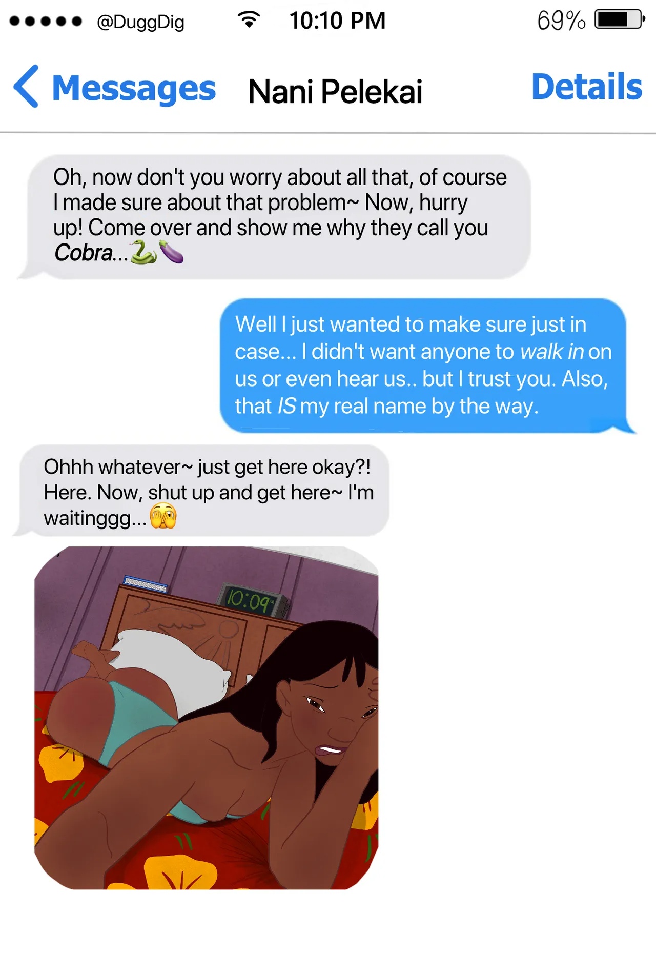 Nani's Proper Thank You Porn Comics english 06