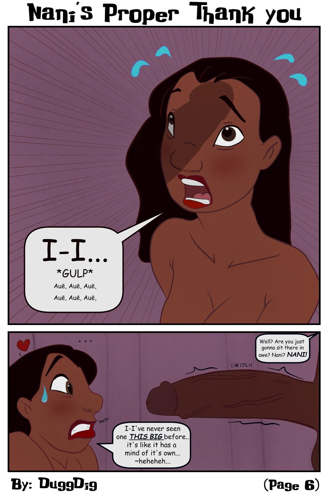 Nani's Proper Thank You Porn Comics english 10