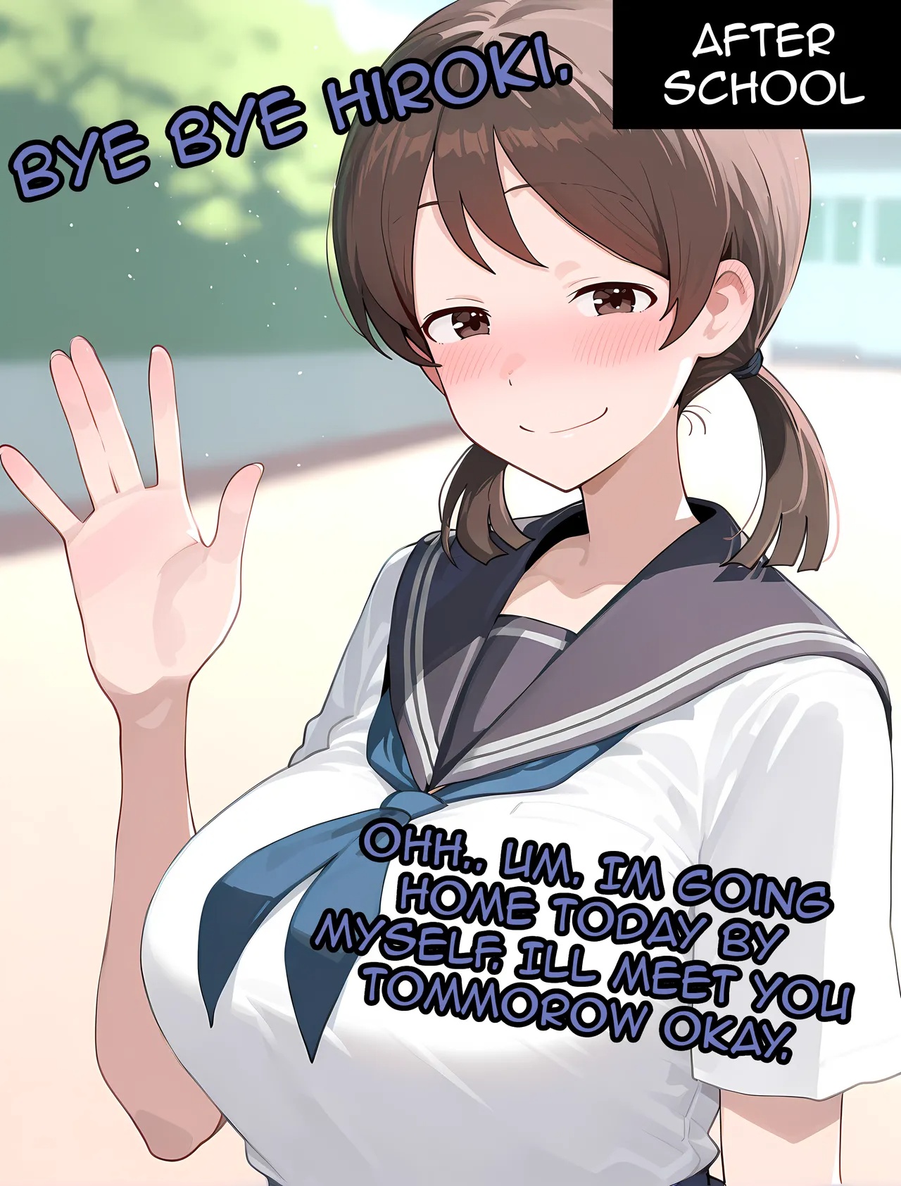 Nao Will Do Whatever It Takes To Protect Hiroki! Porn Comics english 02