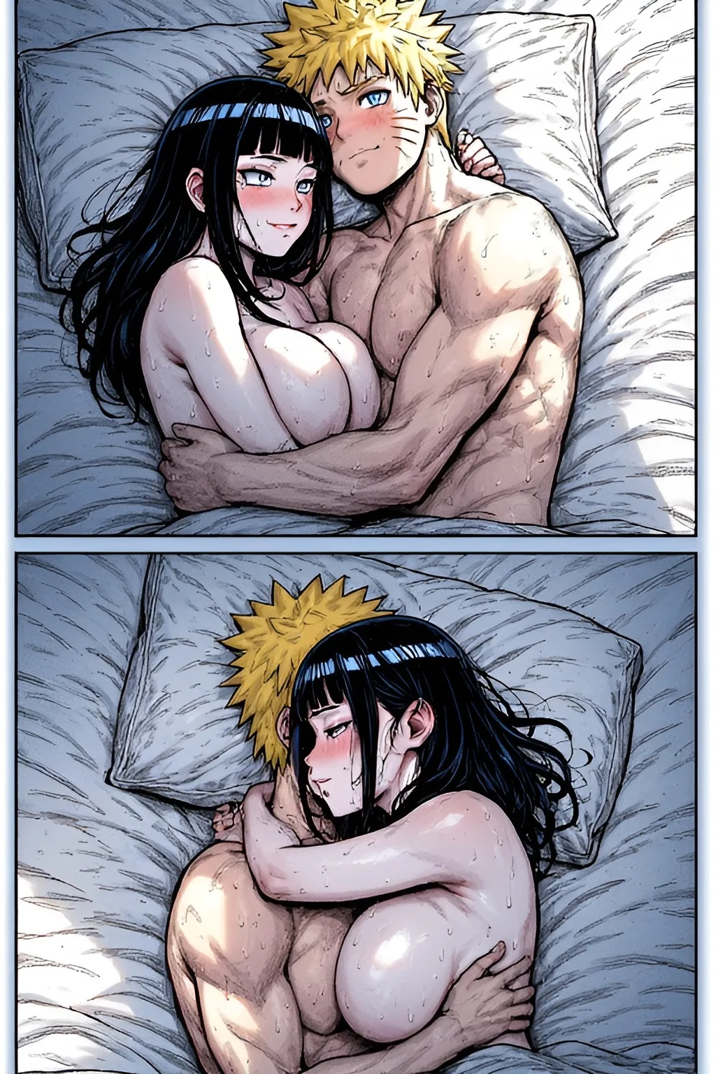 Naruto's Morning Erection Surprise: Hinata's Hidden Mouth Service Porn Comics english 13
