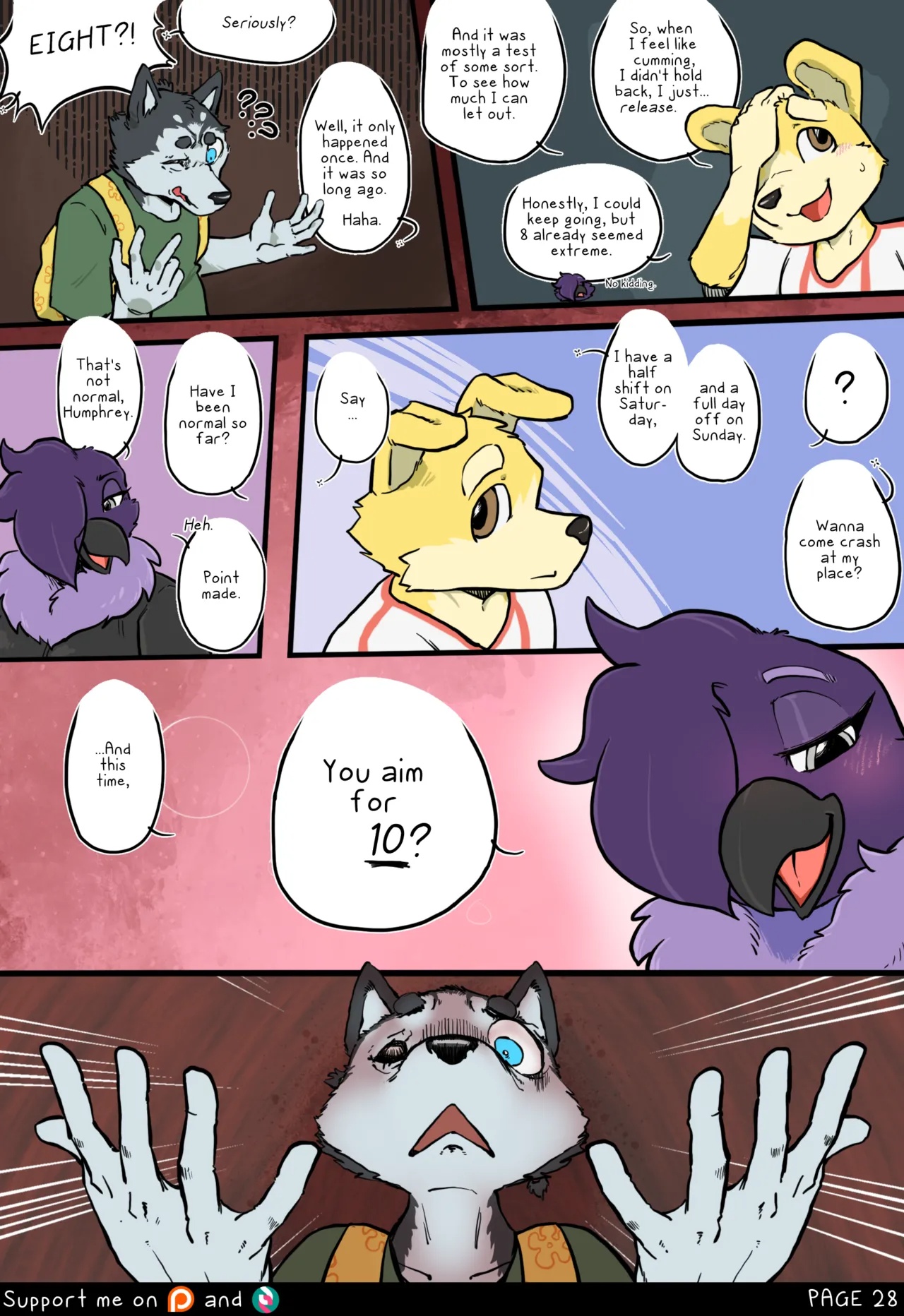 On Her Own Porn Comics english 28