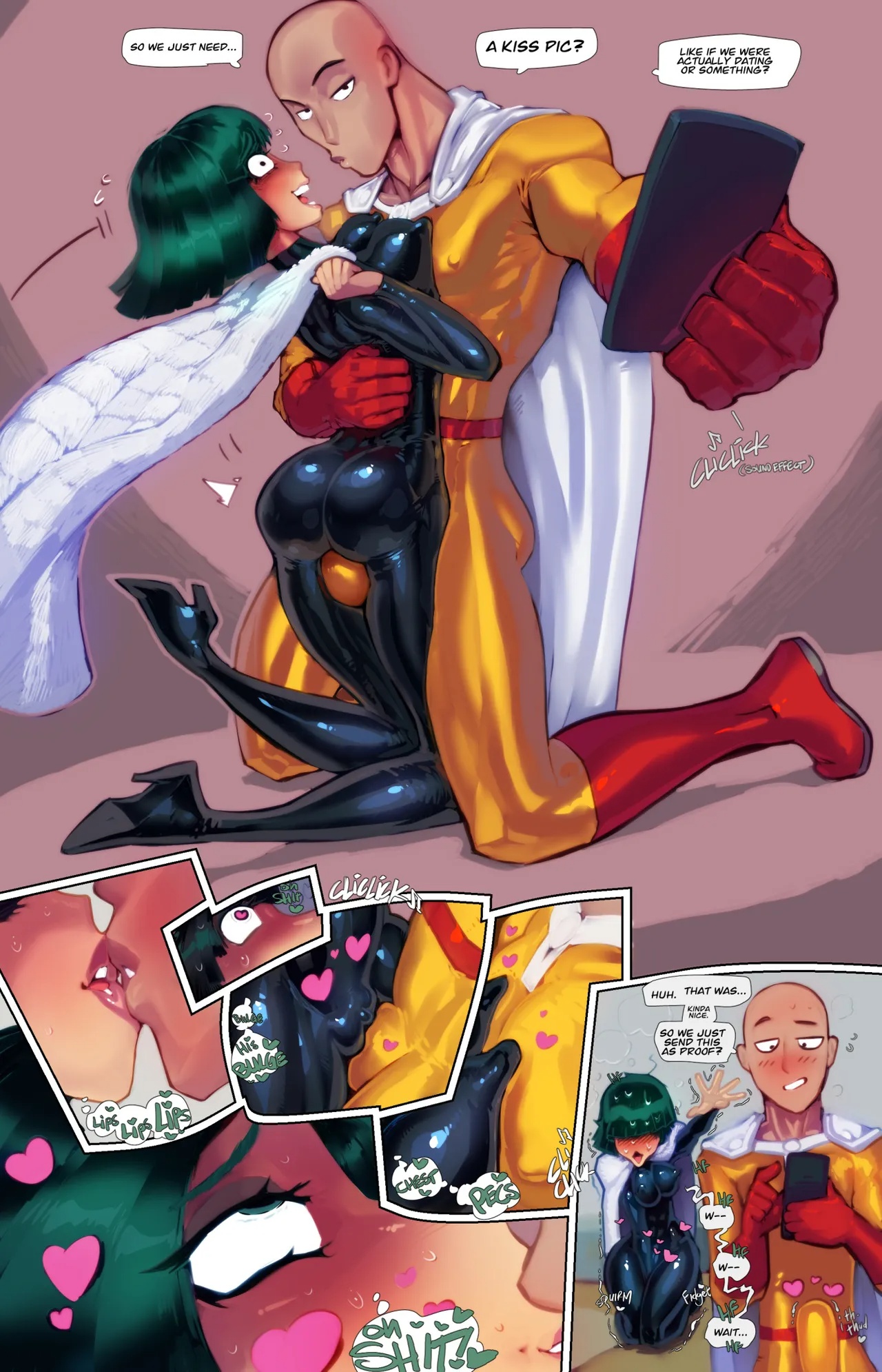 One P---- Man: Saitama X Fubuki Porn Comics english 03
