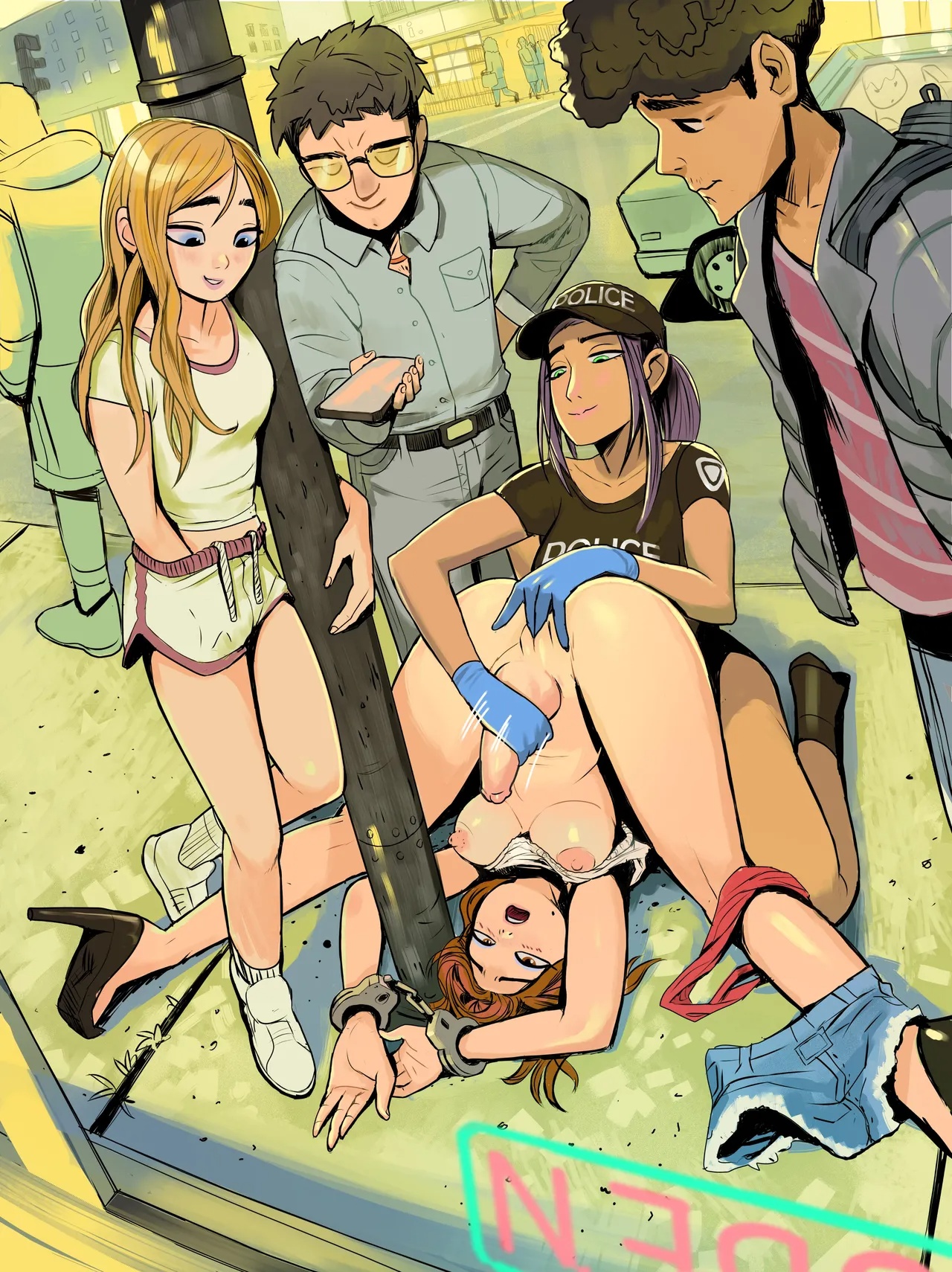 Police Brutality At Uncle Tony's Porn Comics english 04