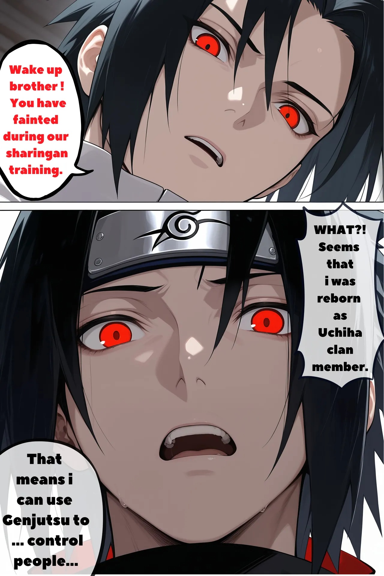 Reborn In The Naruto World: Sharingan Sexjutsu, Bronzegrenade Porn Comics english 04