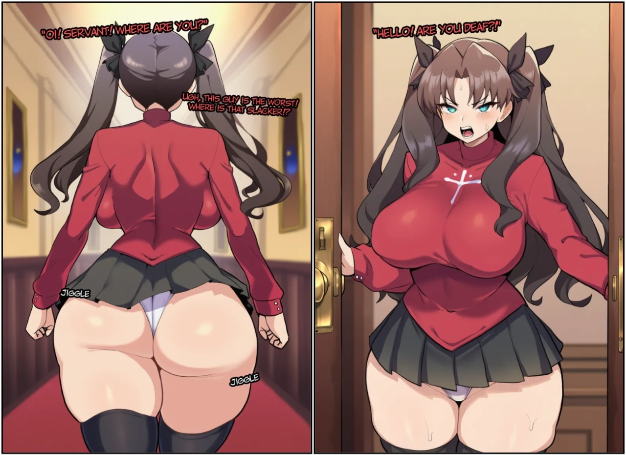 Rich Bitch Tohsaka Porn Comics english 03