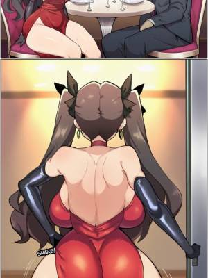 Rich Bitch Tohsaka Porn Comics english 13