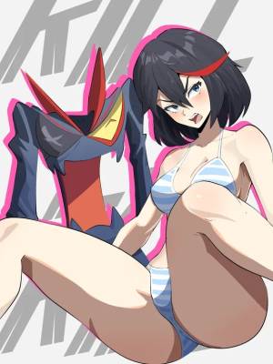 Ryuko & Senketsu Porn Comics english 02