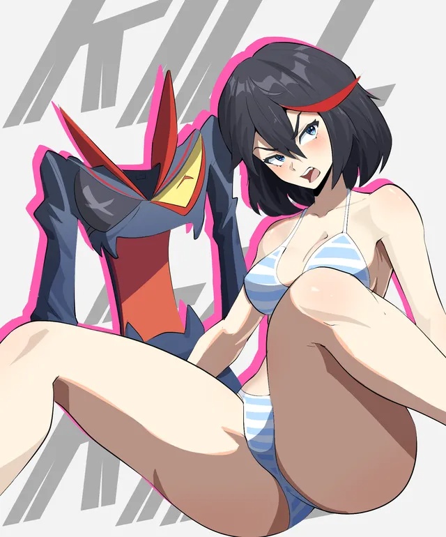 Ryuko & Senketsu Porn Comics english 02
