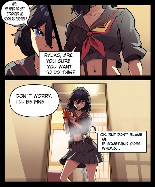 Ryuko & Senketsu Porn Comics english 03