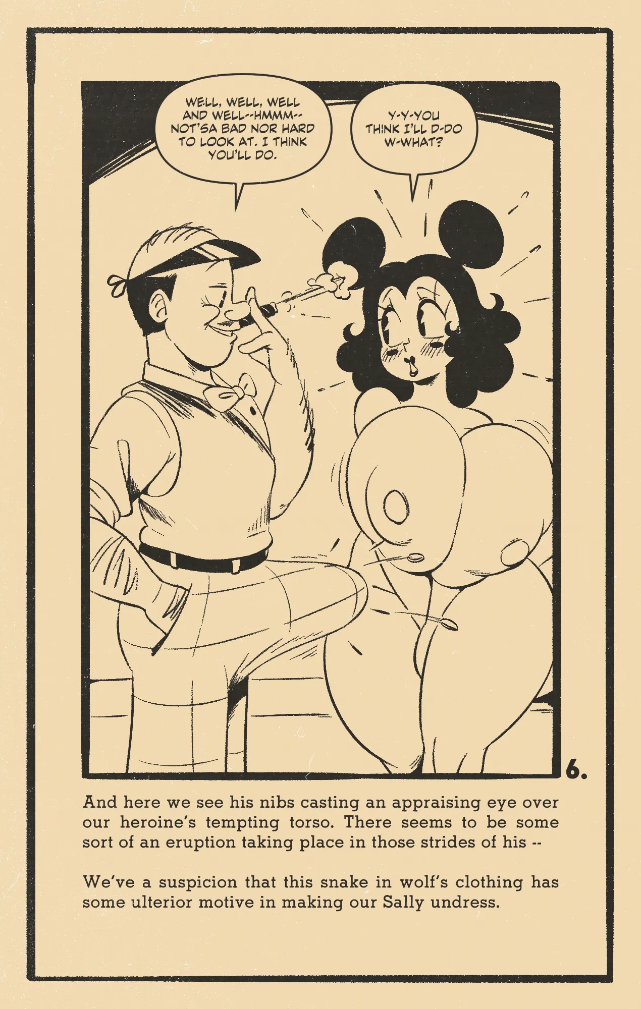 Sally McBoing In "Flesh" Porn Comics english 06