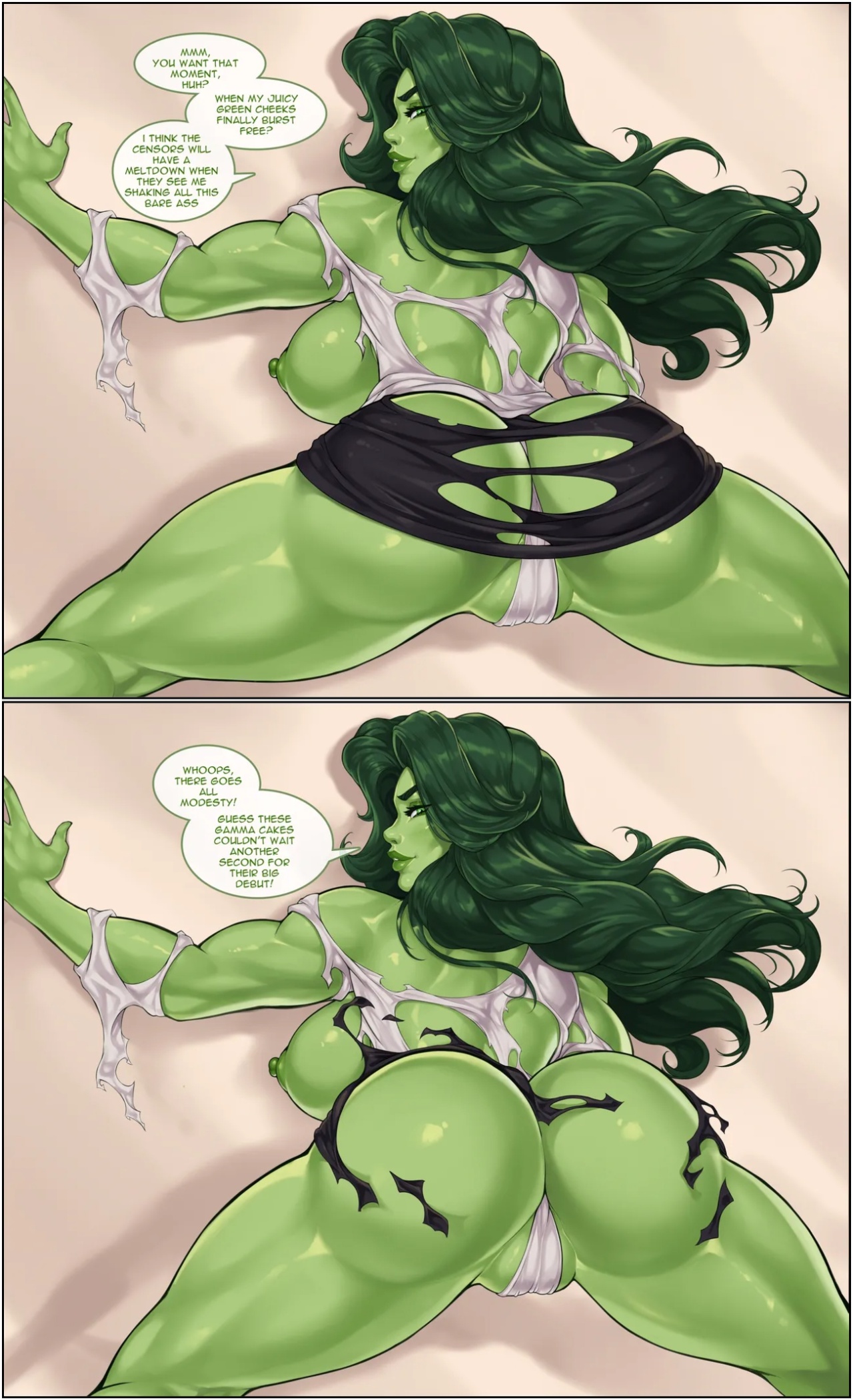 She-Hulk Shameless Smash Porn Comics english 05