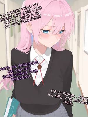 Shikimori Has a "Tutoring" Session With Her Boyfriends Bully Porn Comics english 03