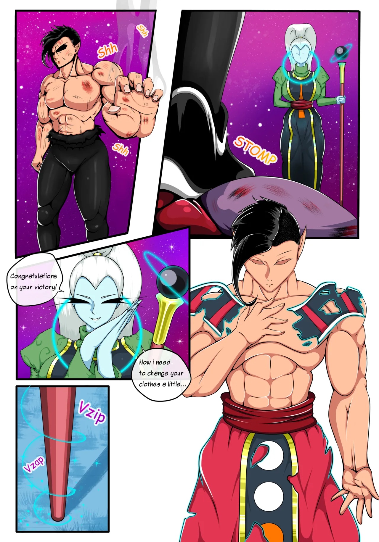 Special Training For The New God Of Destruction Porn Comics english 03