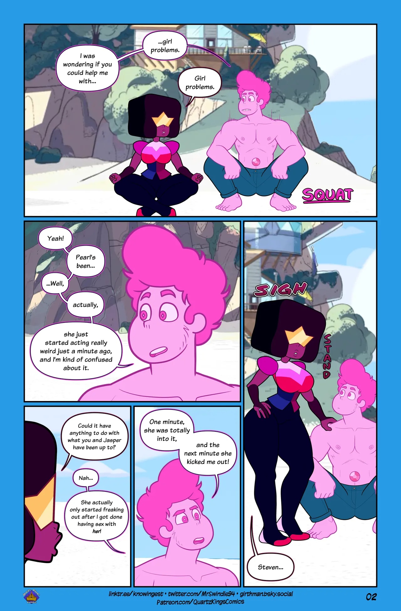 Steven Universe Fervor Part 3 Porn Comics english 03