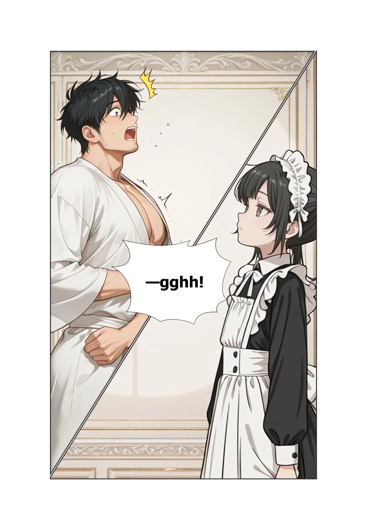 Stranded Harem Part 1: The Morning She Withheld Porn Comics english 29