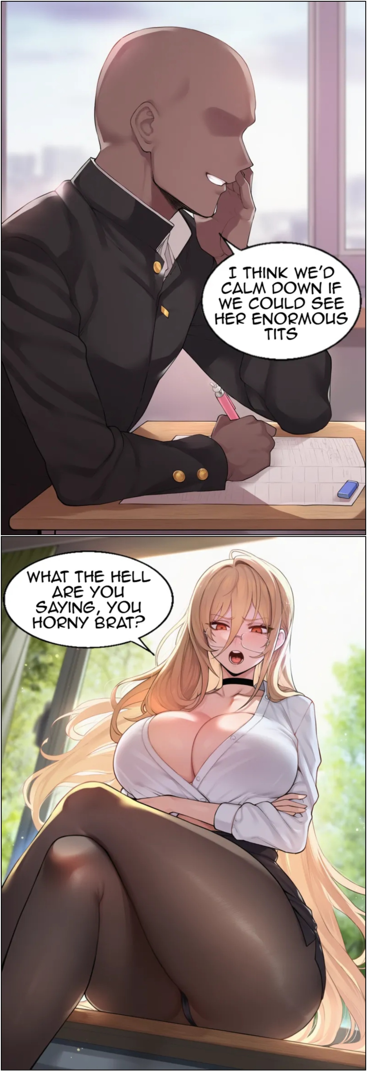 Stress-Relieving Lessons Porn Comics english 03