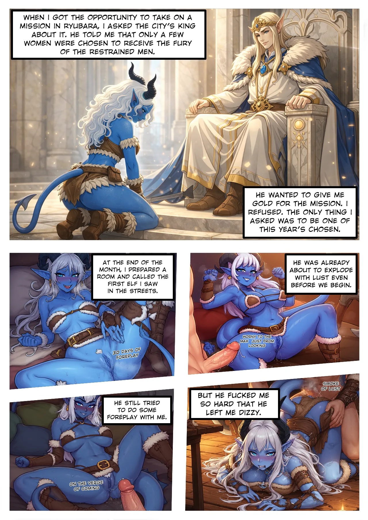 The Barbarian's Reward Porn Comics english 04