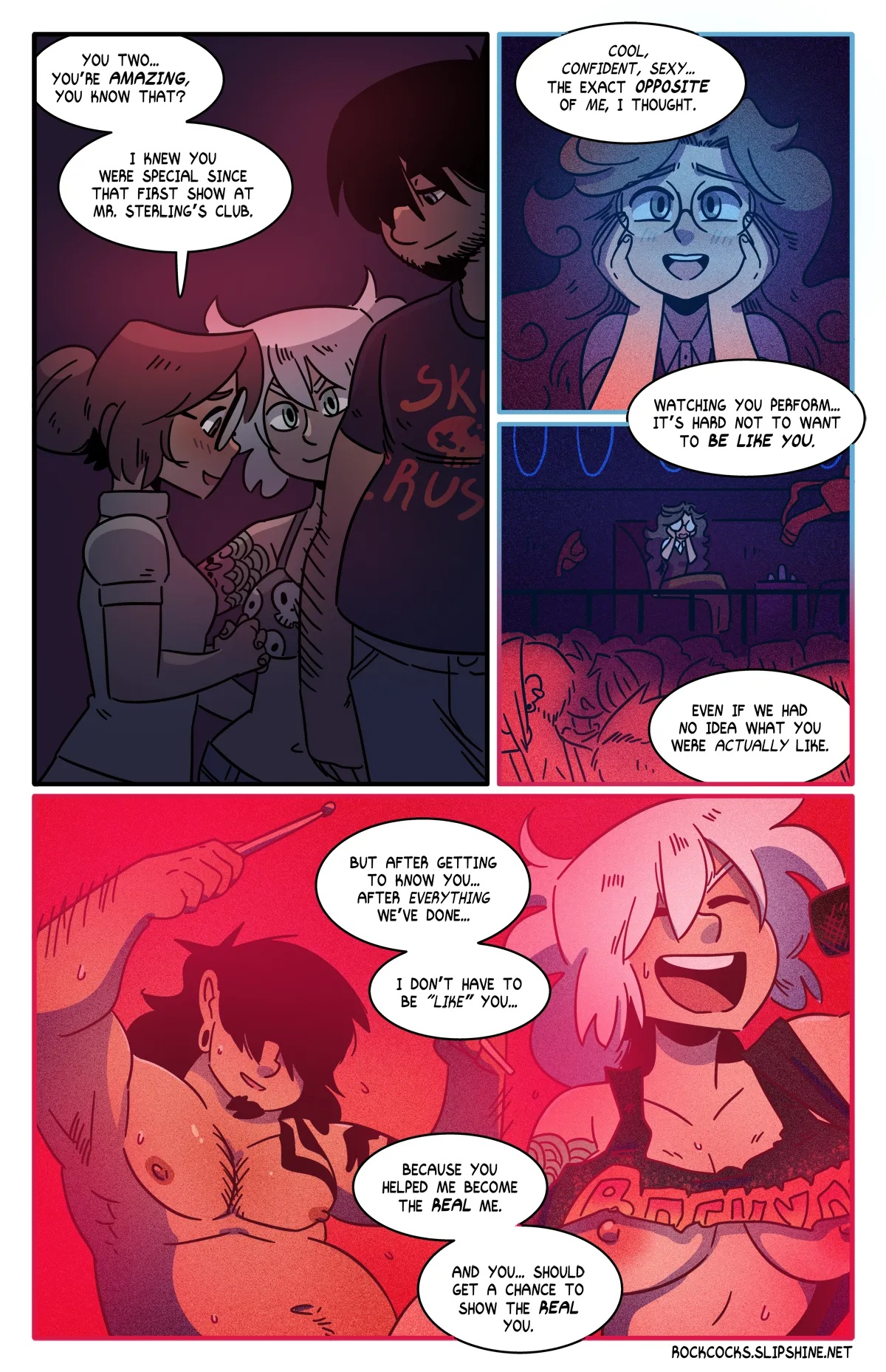 The Rock Cocks Part 21: The First Sin Porn Comics english 14