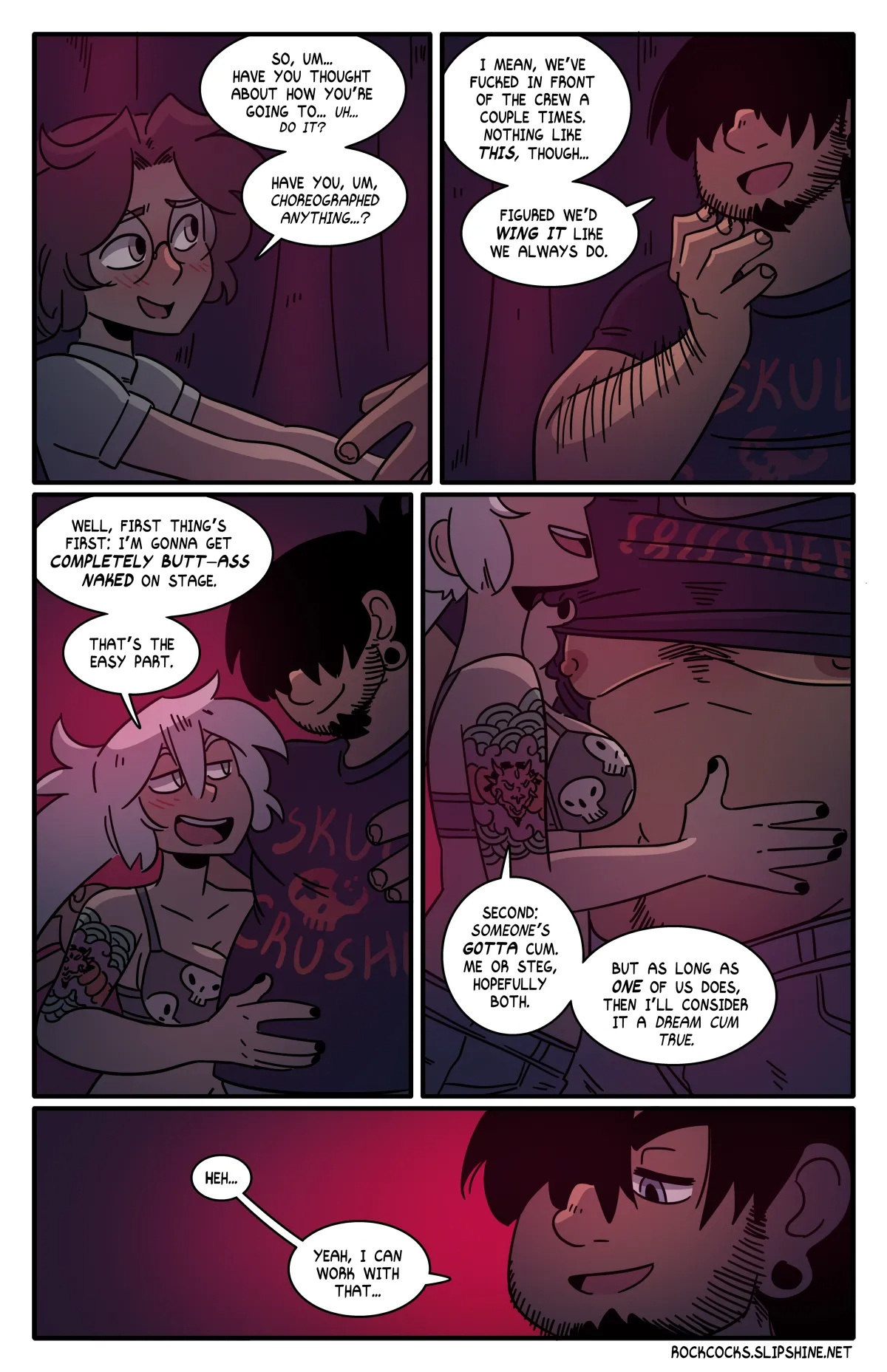 The Rock Cocks Part 21: The First Sin Porn Comics english 16