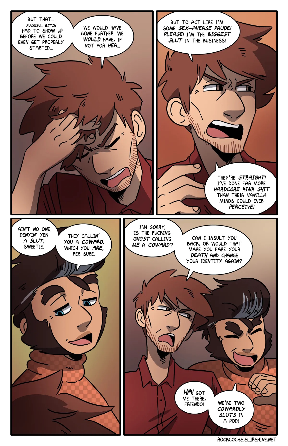 The Rock Cocks Part 21: The First Sin Porn Comics english 19