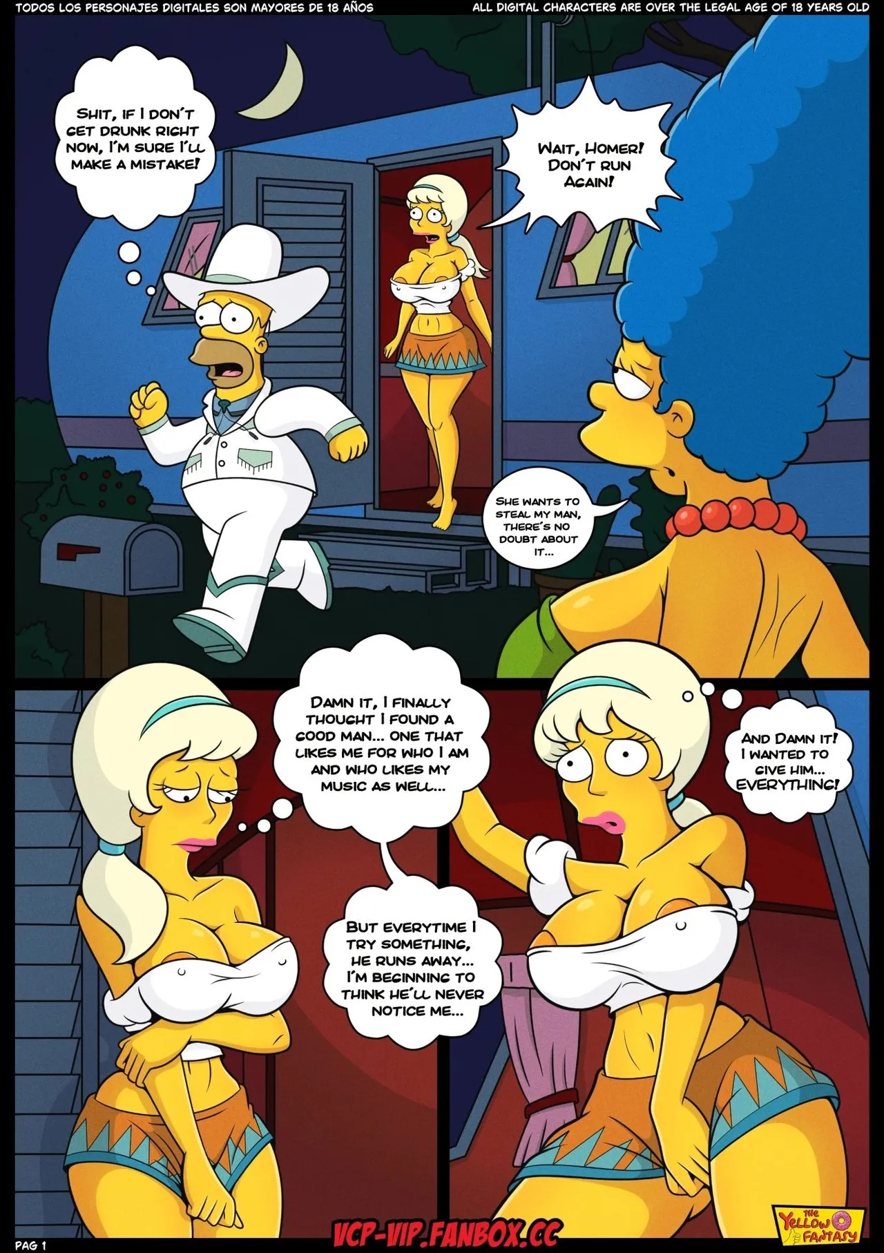 The Yellow Fantasy Part 19: Marge's Revenge Porn Comics english 02
