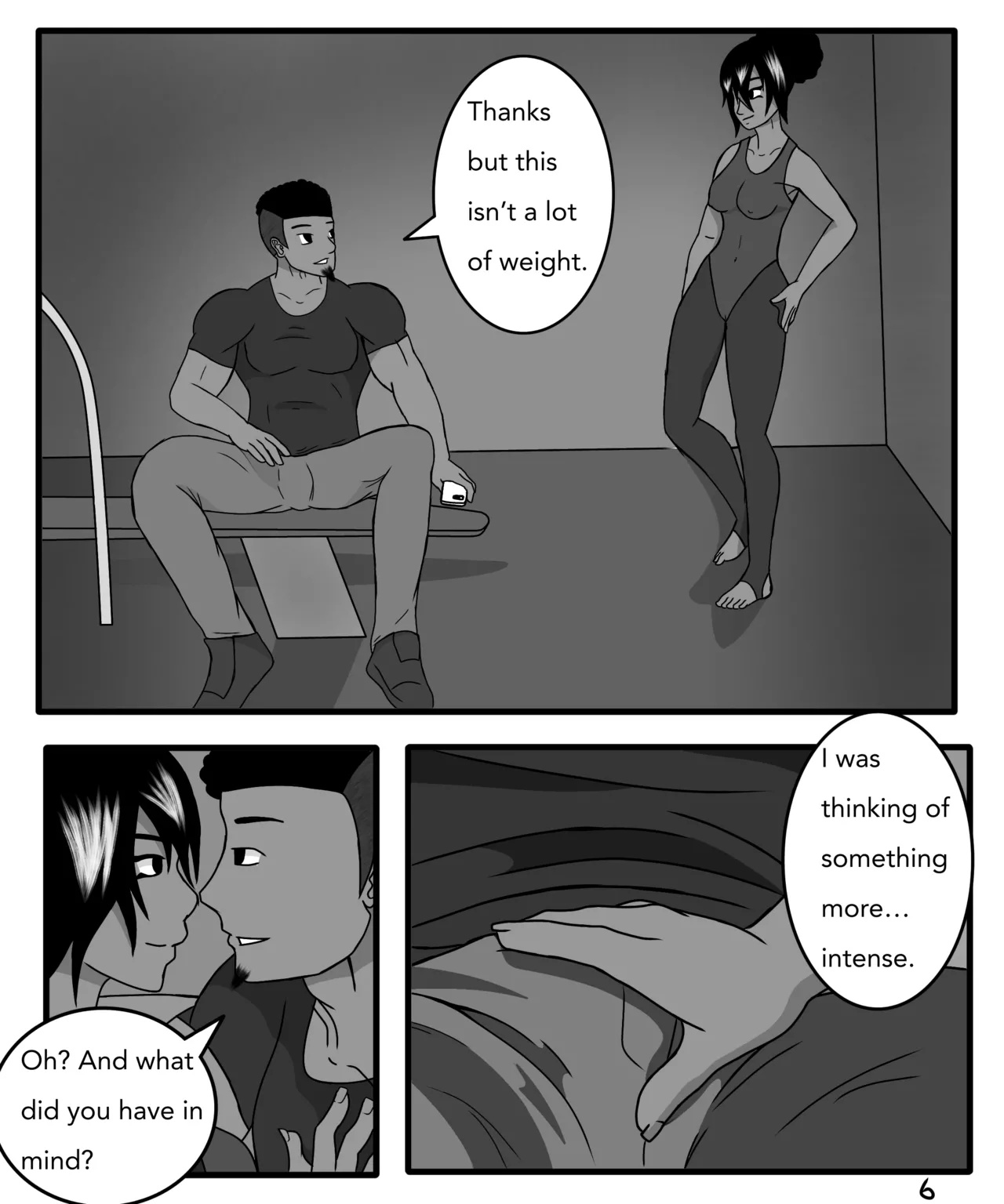 Three's Company-Gym Daye Porn Comics english 07