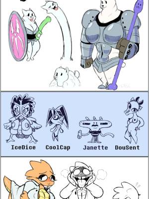 Under(her)tail: Monster-Girl Edition Porn Comics english 100