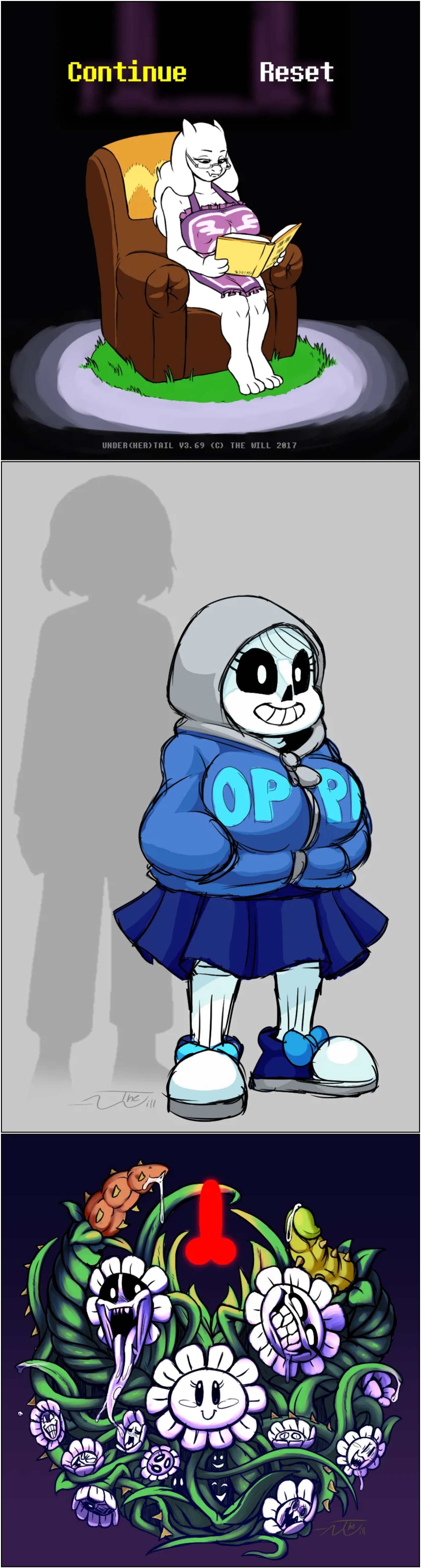 Under(her)tail: Monster-Girl Edition Porn Comics english 103