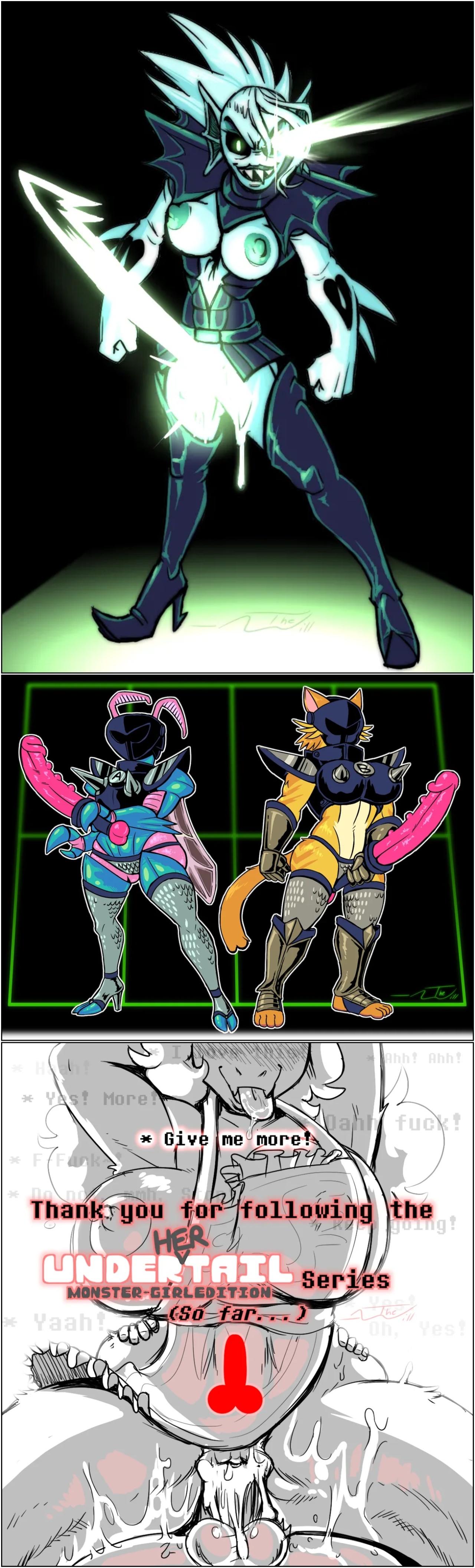 Under(her)tail: Monster-Girl Edition Porn Comics english 107