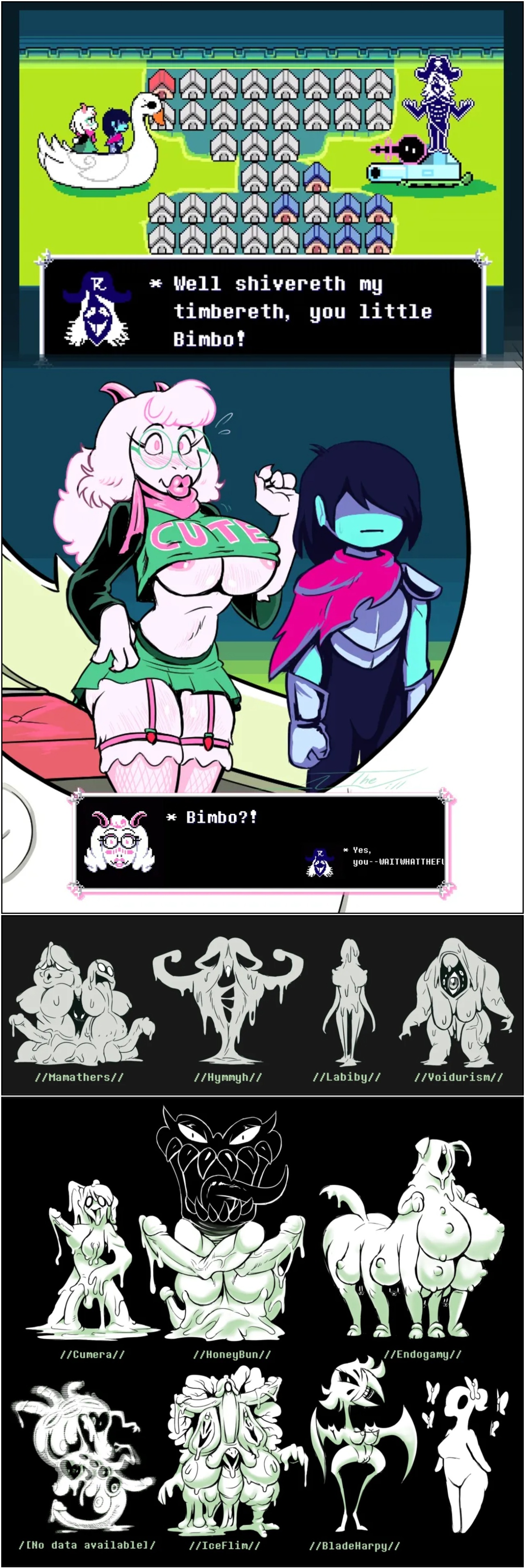 Under(her)tail: Monster-Girl Edition Porn Comics english 117