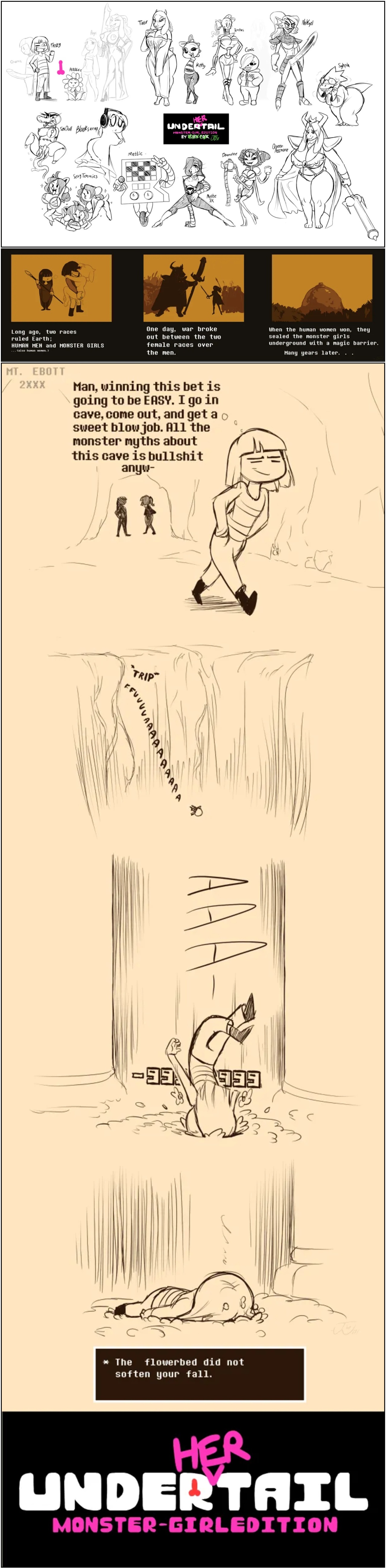 Under(her)tail: Monster-Girl Edition Porn Comics english 12