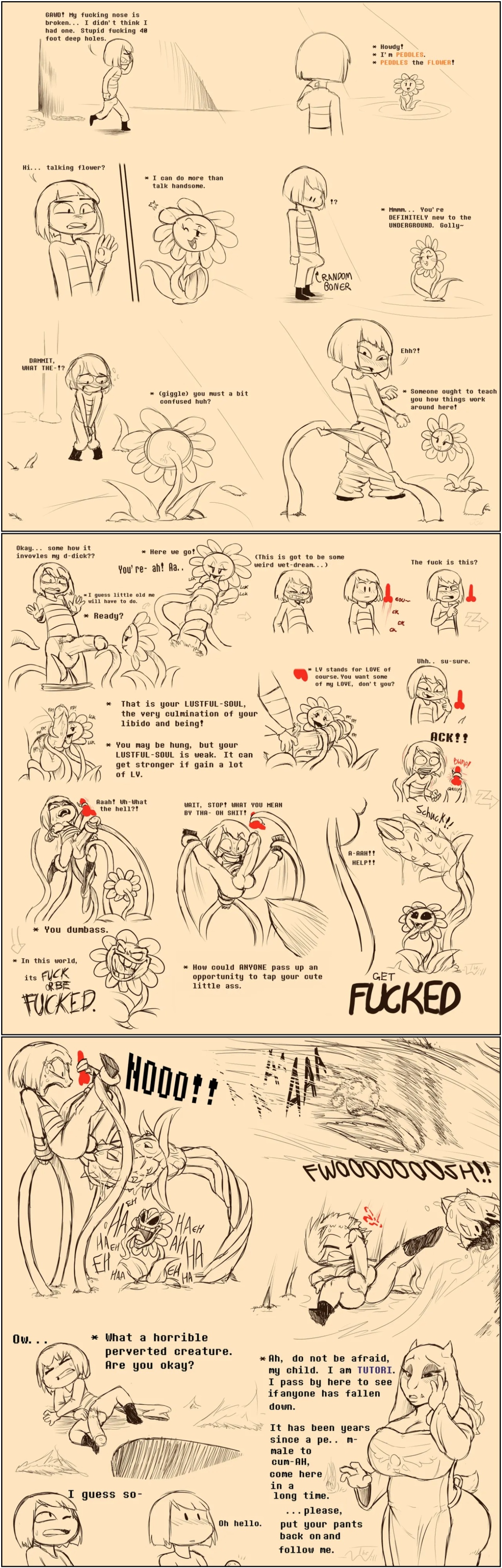 Under(her)tail: Monster-Girl Edition Porn Comics english 14