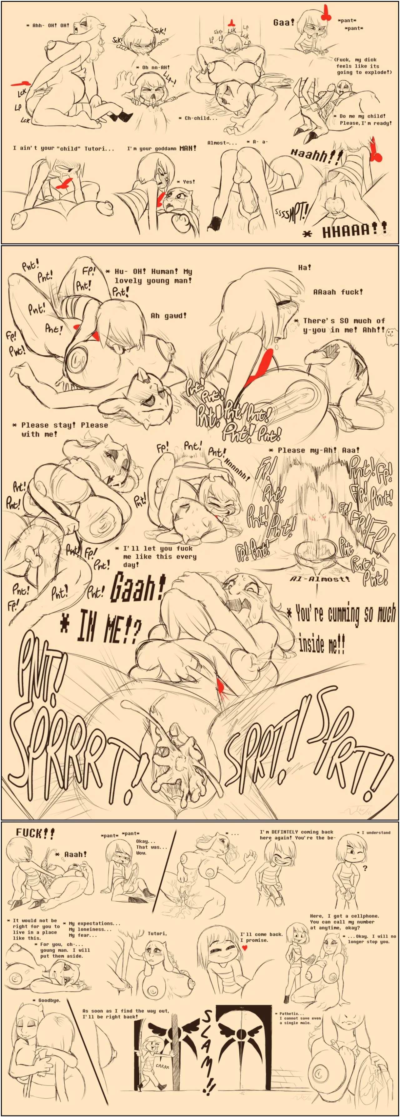 Under(her)tail: Monster-Girl Edition Porn Comics english 17