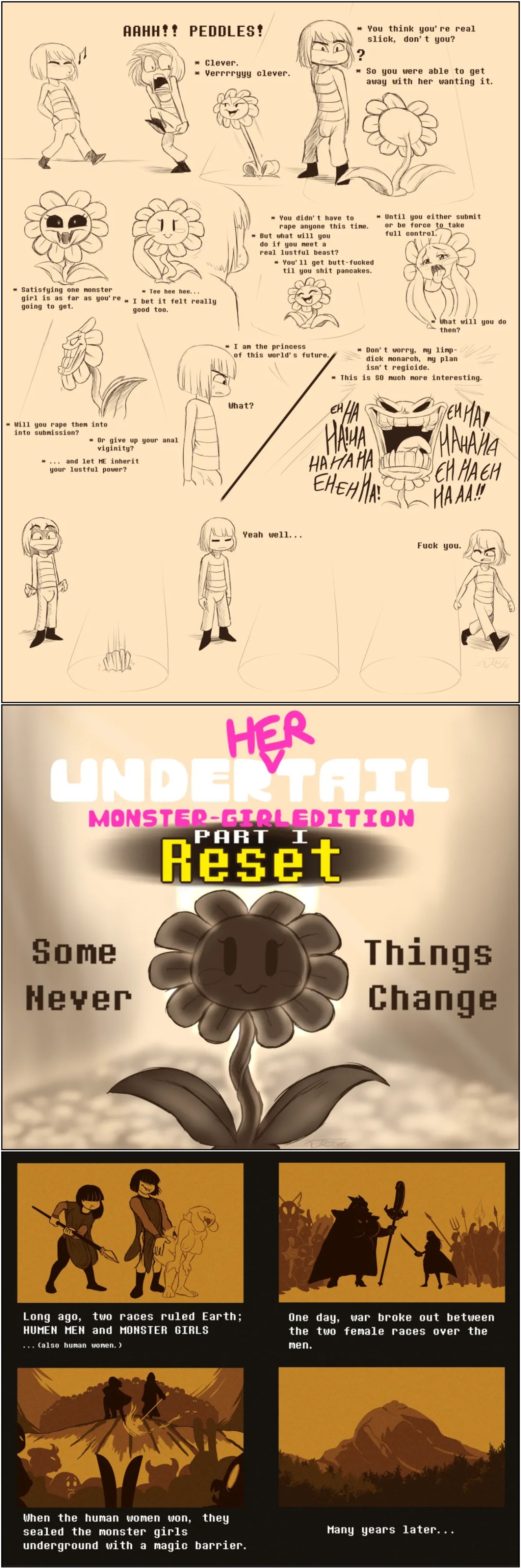Under(her)tail: Monster-Girl Edition Porn Comics english 18