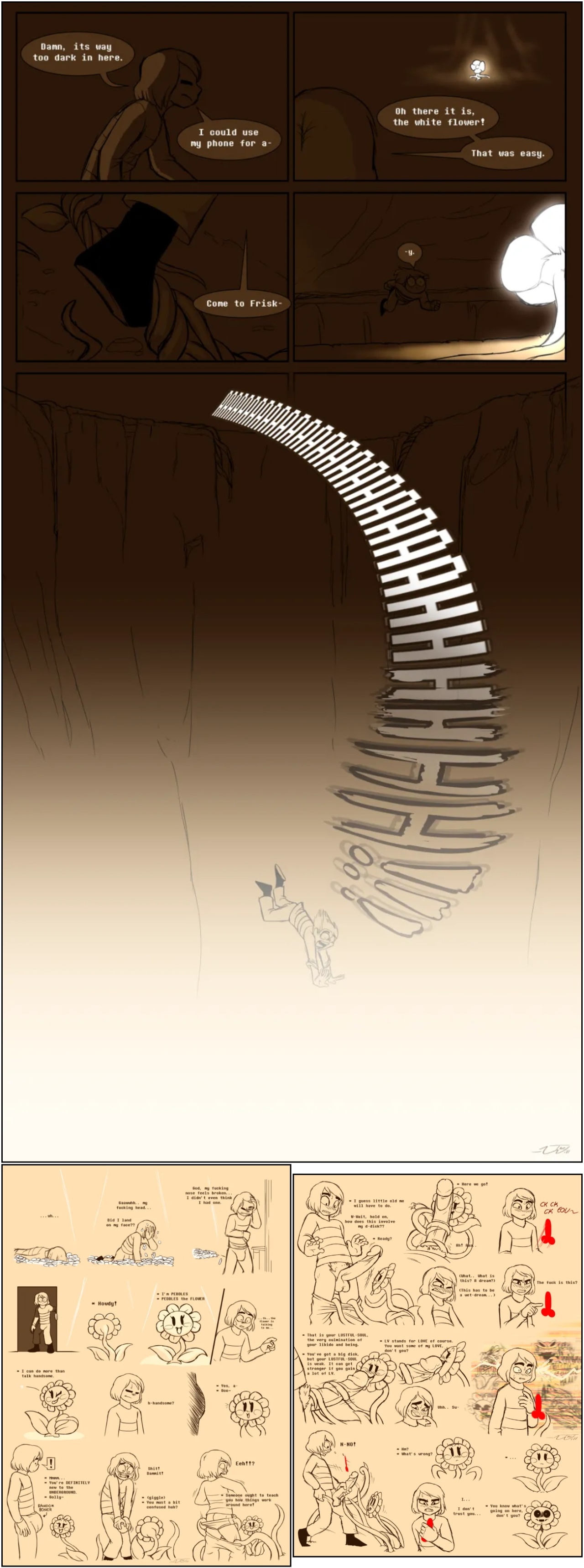 Under(her)tail: Monster-Girl Edition Porn Comics english 19