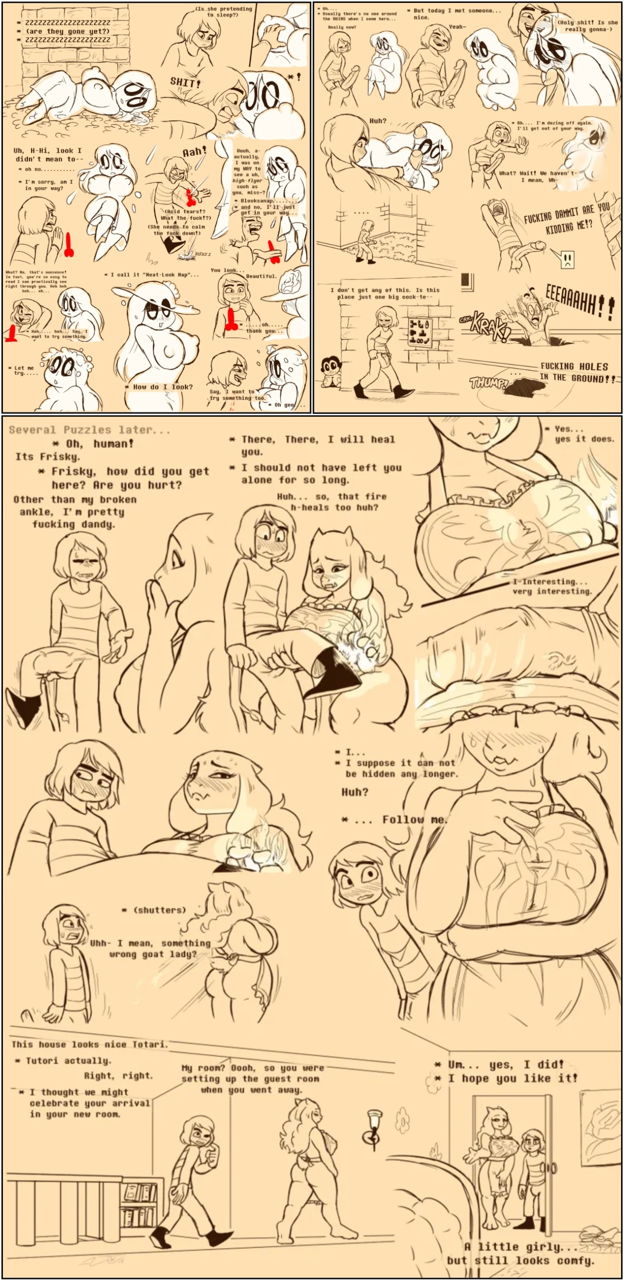 Under(her)tail: Monster-Girl Edition Porn Comics english 20