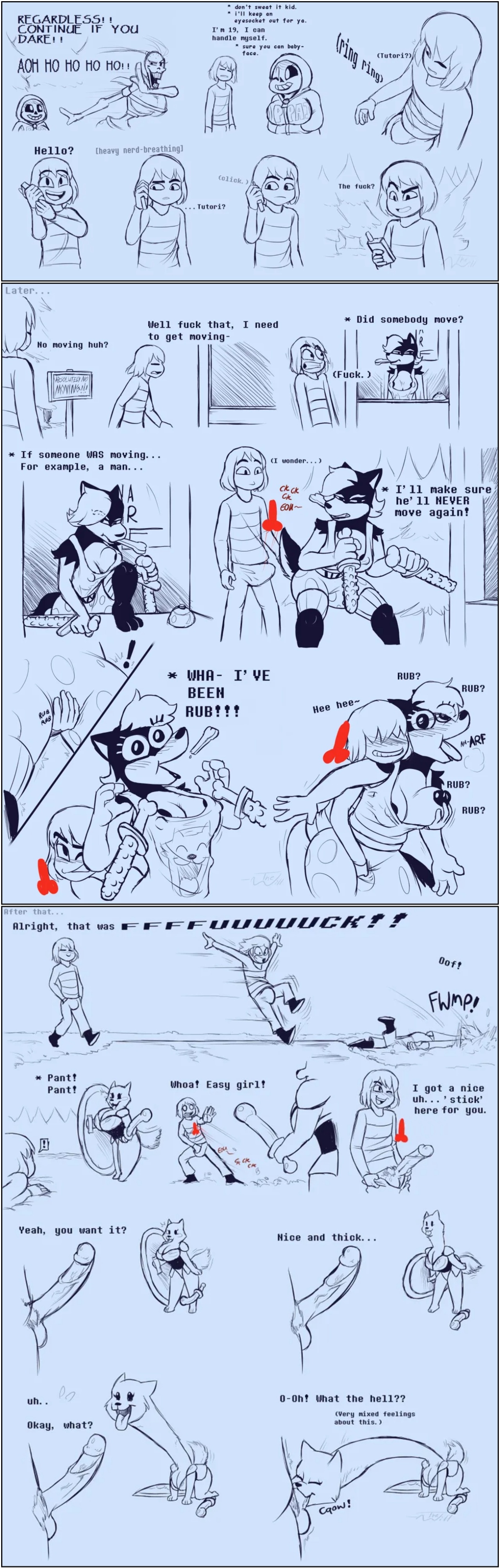 Under(her)tail: Monster-Girl Edition Porn Comics english 26