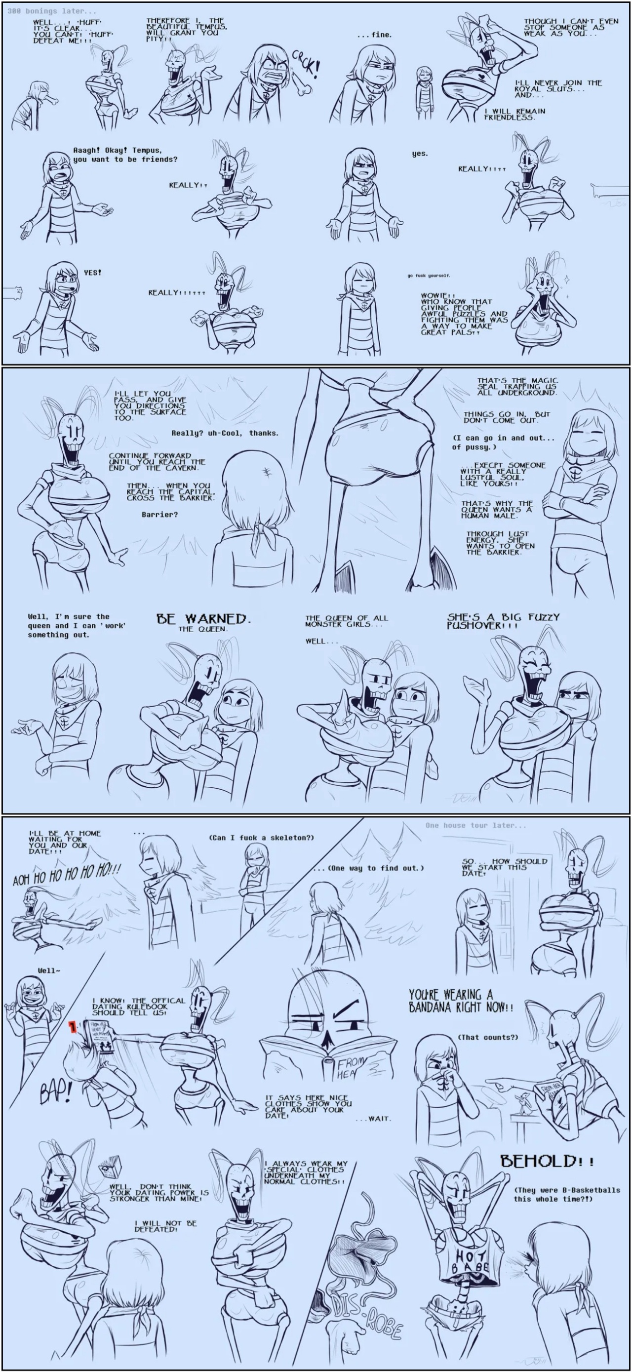 Under(her)tail: Monster-Girl Edition Porn Comics english 30